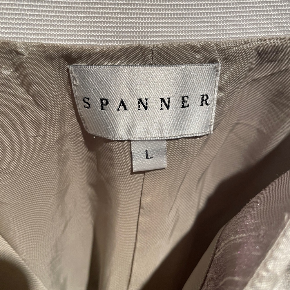Spanner Faux Silk Pant - SZ L - Picture 10 of 10